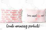 Sunrise | Handmade font + extras!, a Script Font by Andrea De Oliveira (Thumbnail 7 of 7)