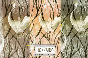 Hokkaido, Luxury Chinoiserie Pattern