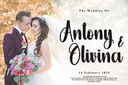 Month February | Script Font, a Handwritten Font by Scratchones (Thumbnail 3 of 9)