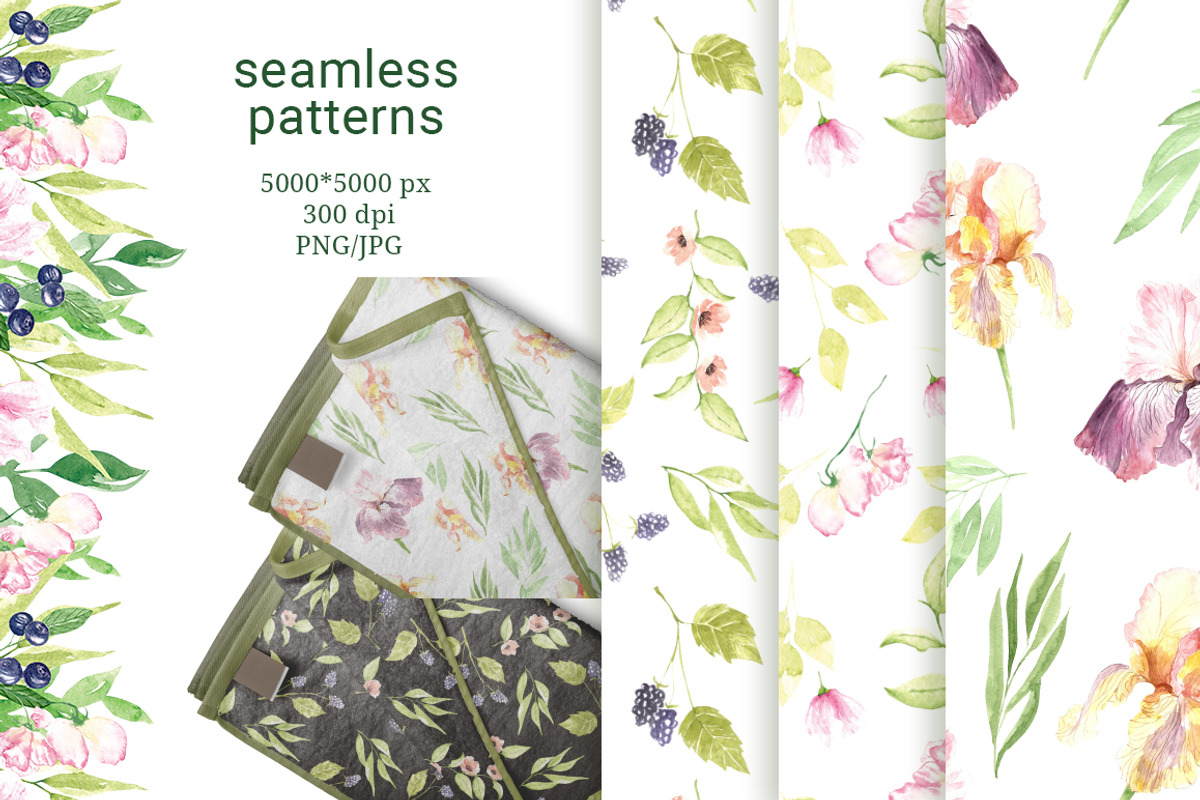 Patterns Bundle, a Pattern Graphic by OlgaSerbun (Photo 6 of 8)