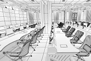 TV Studio Control Room 1, an Architecture 3D Model by akerStudio (Thumbnail 9 of 42)