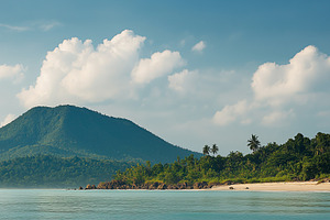 Tropical jungle-covered mountains, a Nature Photo by Imaginarium