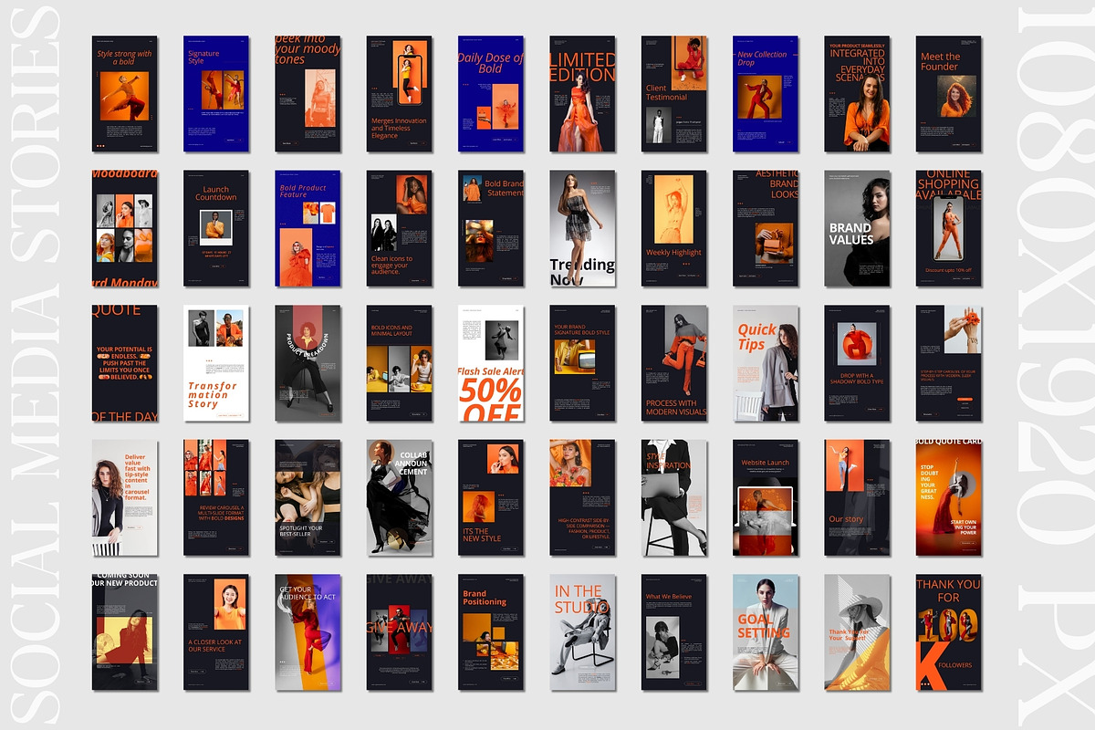 150 Animated Canva Instagram Bundle, a Social Media Template by TheBrightGrap (Photo 11 of 12)