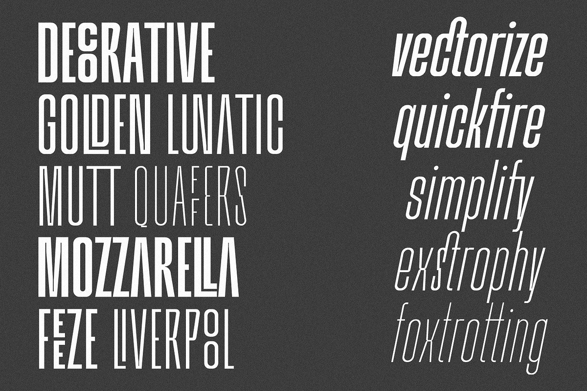 Bersekers Family - Condensed Sans, a Sans Serif Font by Eotype Studio (Photo 12 of 13)