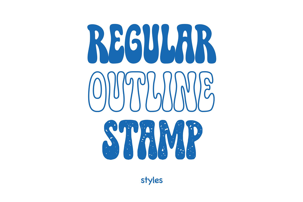 Sushi Groove Font - Groovy Font, a Handwritten Font by ariodsgn (Photo 8 of 8)