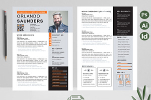 Clean Resume / InDesign CV Template