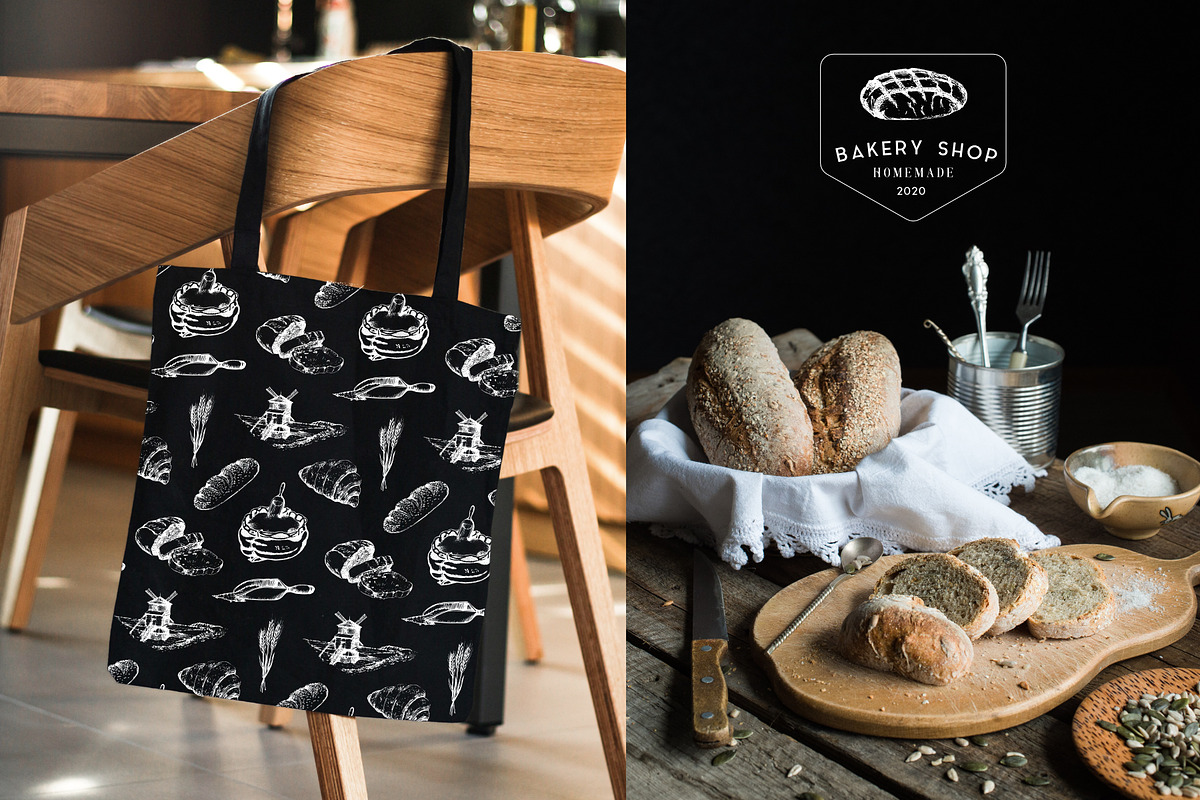 Bakery logo template, a Branding & Logo Template by Chewie Co (Photo 9 of 13)