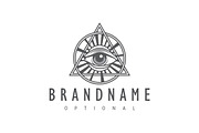 Eye of Providence Custom Logo, a Branding & Logo Template by ARTE MIGUEL (Thumbnail 3 of 3)