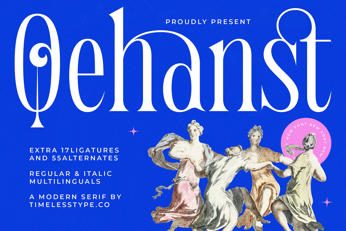 Qehanst Elegant Modern Serif, a Serif Font by timelesstype.co (Photo 1 of 20)