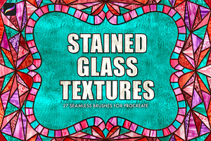Stained Glass Texture Brushes, a Brush Add-On by The Creative Bix