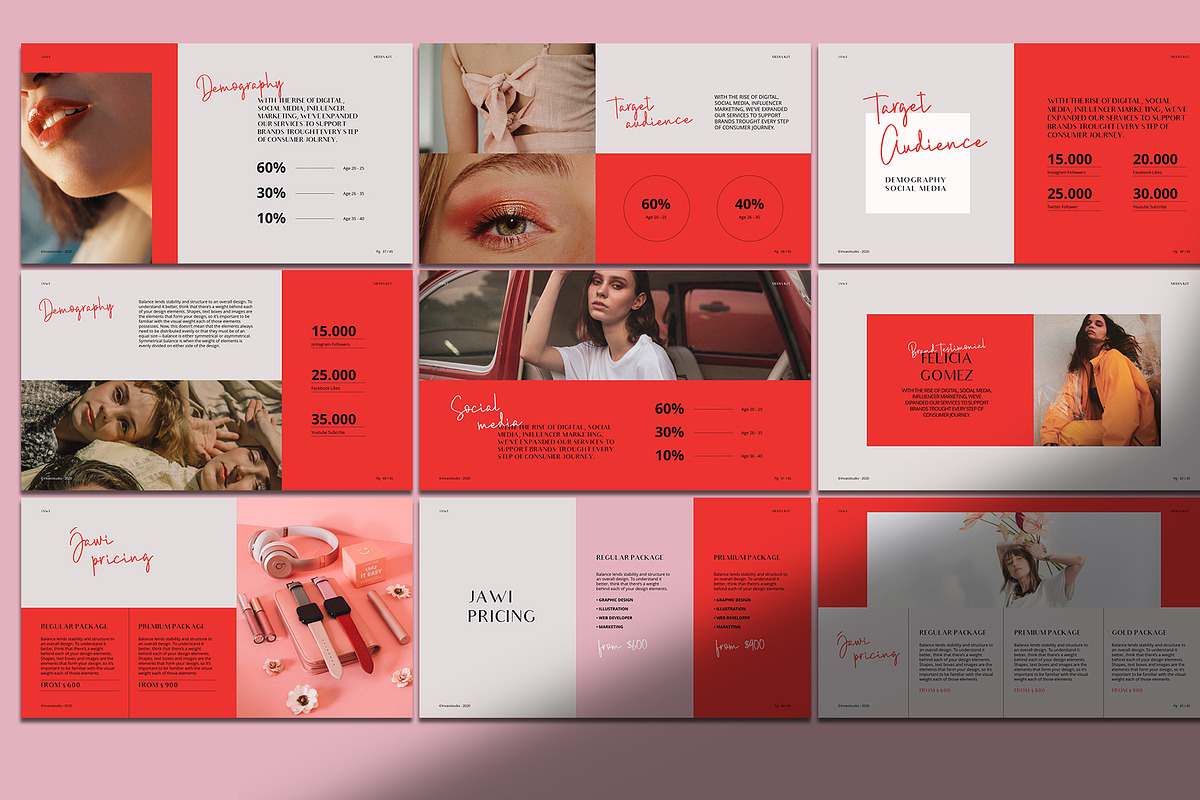 JAWI - Keynote Media Kit Templates, a Presentation Template by Invasi Studio (Photo 11 of 11)