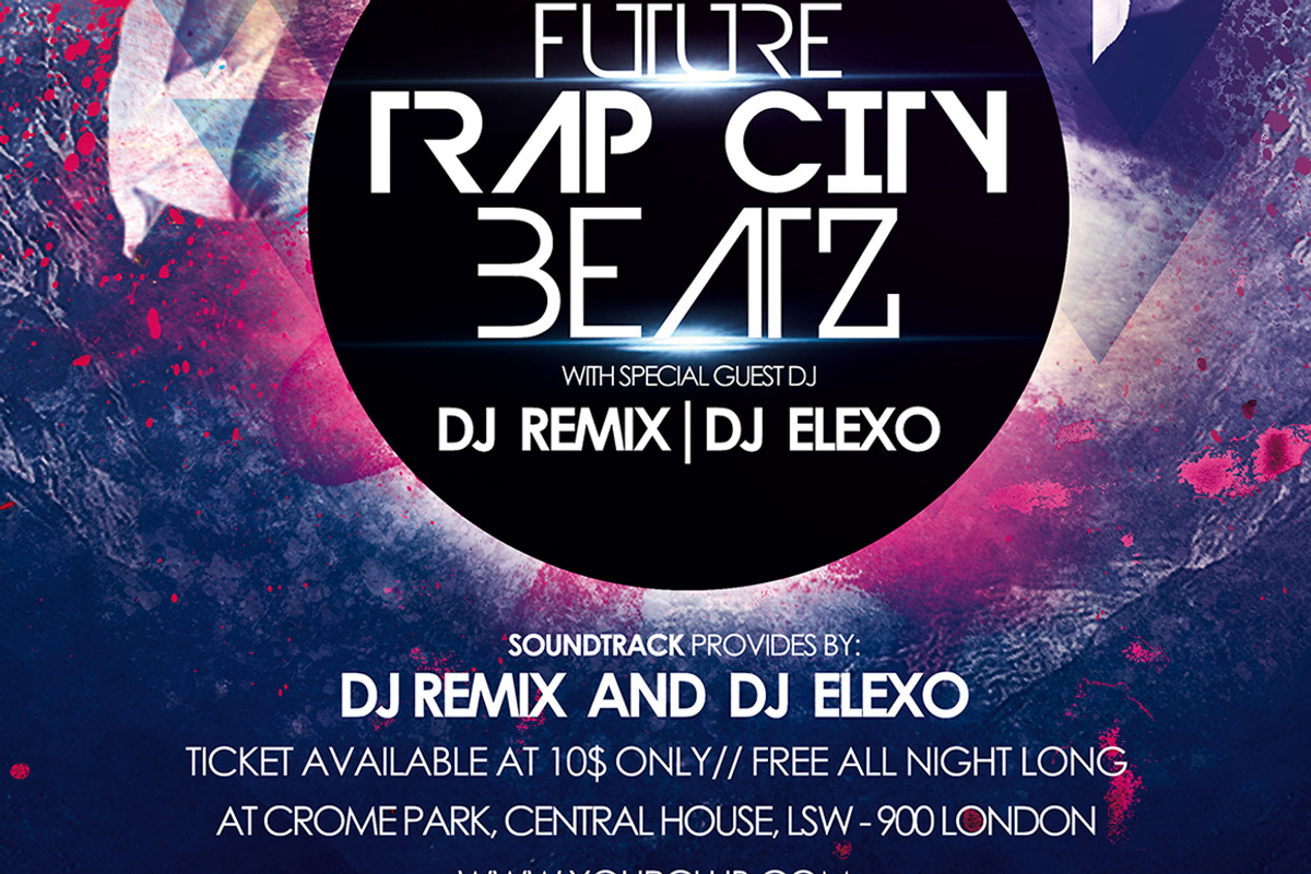 Trap City 2, a Flyer Template by What a Story (Photo 3 of 5)