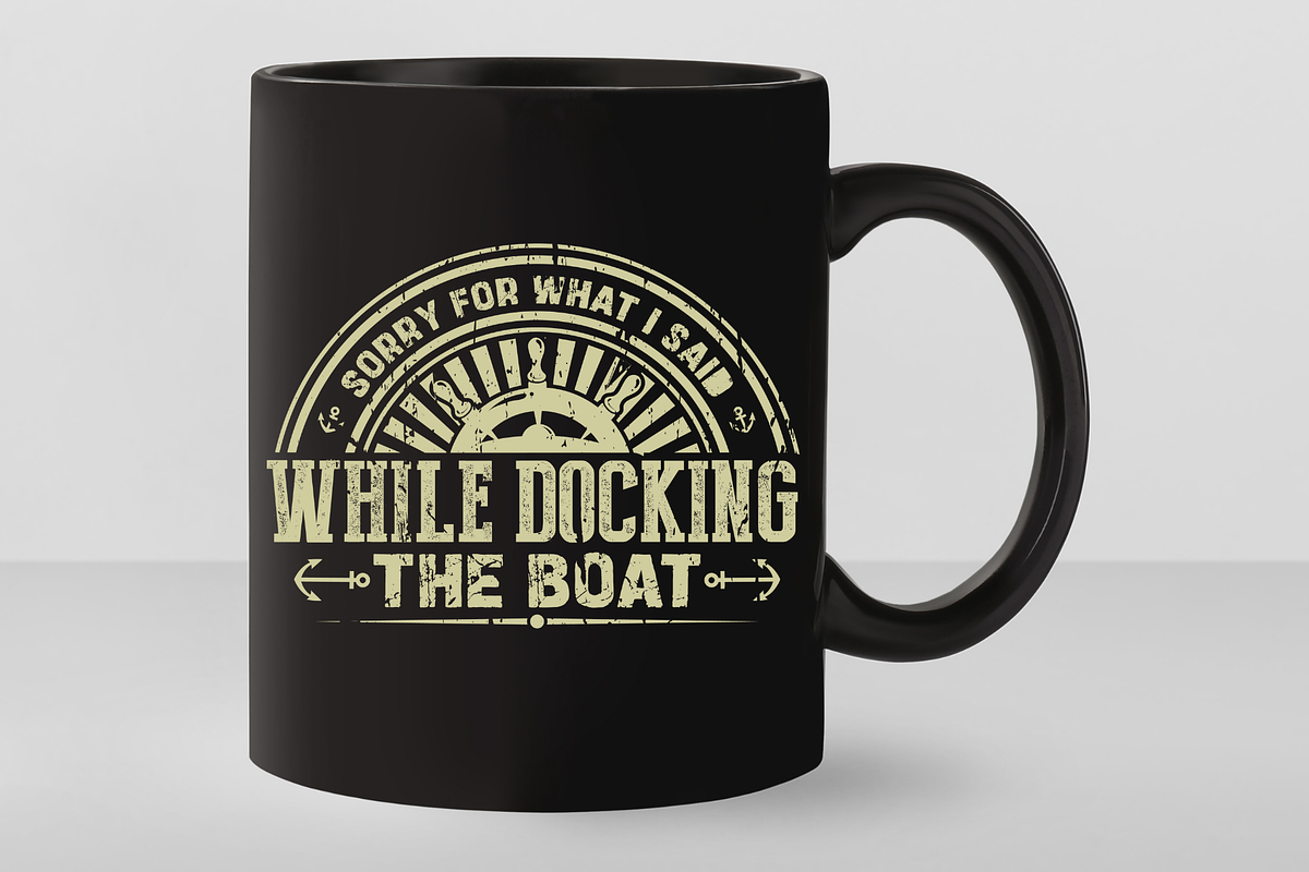Funny Boating Quote T shirt Design, a Graphic by Vector Portal (Photo 3 of 6)
