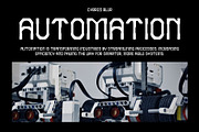 Cybros Blur, a Sans Serif Font by Craft Supply Co. (Thumbnail 2 of 8)