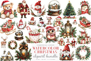 Whimsical Christmas Clipart