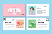 Portfolio Presentation Layout, a Presentation Template by ContestDesign (Thumbnail 2 of 6)