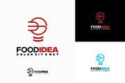 Set of Food Idea logo designs, a Branding & Logo Template by Lucky Creative (Thumbnail 2 of 5)