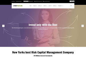 SweetVenture - Venture Capital Theme