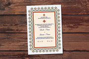 Luxury Floral Nikkah Certificate, a Templates & Theme by Azat1976 (Thumbnail 1 of 2)