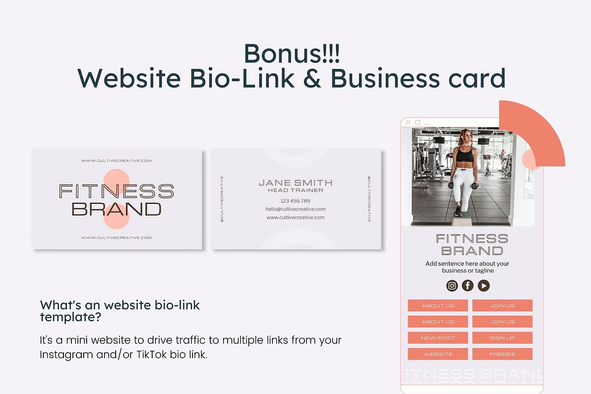 Fitness Complete Brand and Marketing, a Social Media Template by Cultive Creative (Photo 11 of 11)