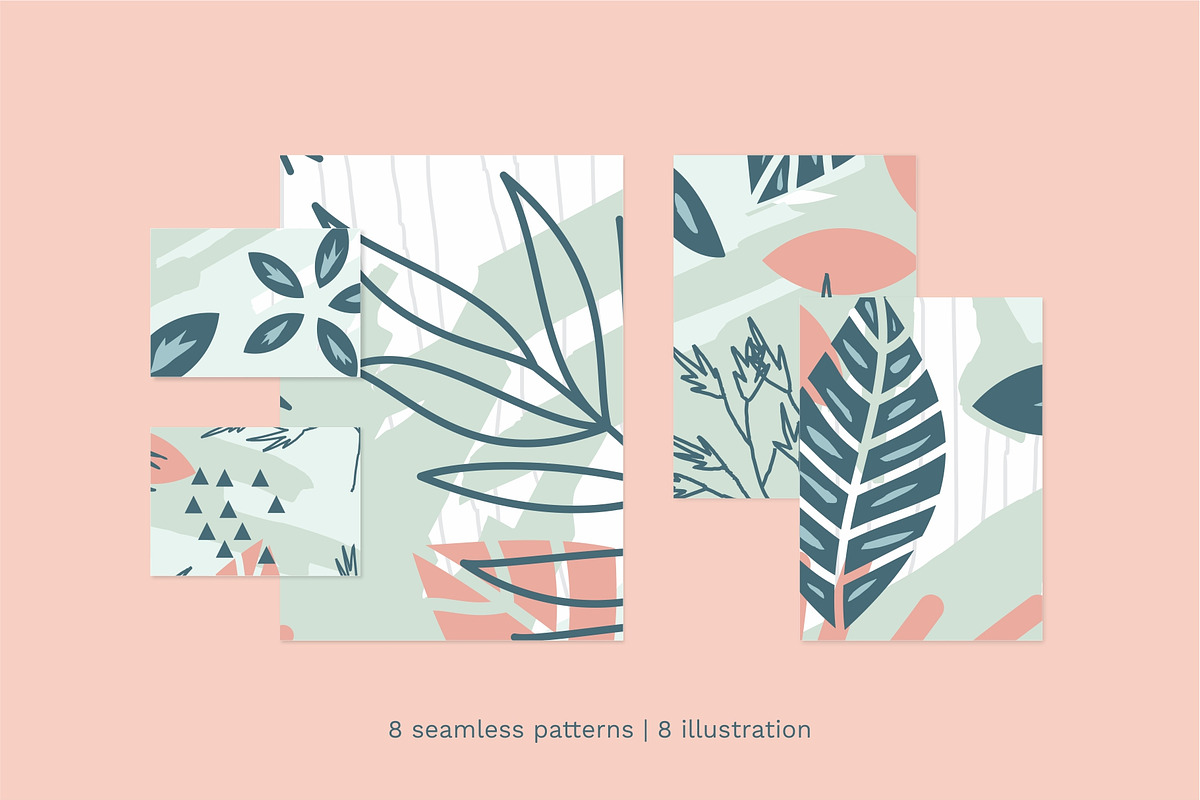 Nature's Favorite Seamless Patterns, a Pattern Graphic by Firowerk (Photo 2 of 6)