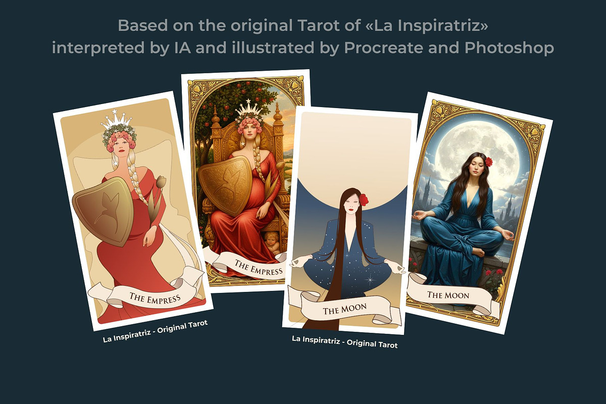 TAROT MAJOR ARCANA CARDS, an Illustration by La Inspiratriz (Photo 4 of 4)