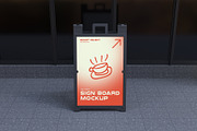 Signboard Mockup, an Advertising Mockup by Farabion Studio (Thumbnail 3 of 4)