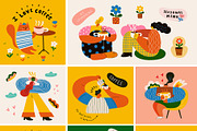 Coffee time, a Person Illustration by MoleskoStudio (Thumbnail 4 of 15)