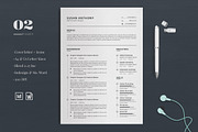 Resume/CV, a Resume Template by Atakana (Thumbnail 1 of 3)