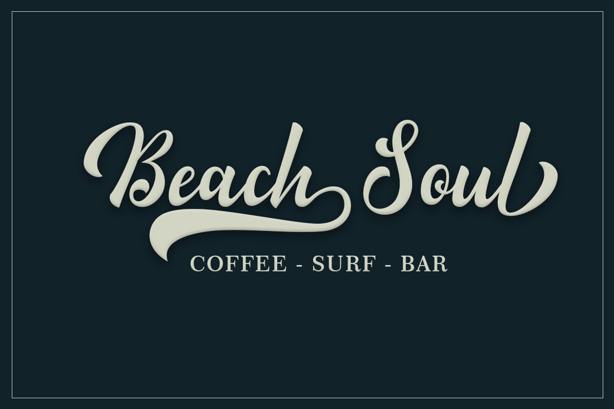 Minthas, a Script Font by Amarlettering (Photo 4 of 7)