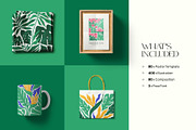 Tropical Flowers | Wall Art Creator, an Object Graphic by Leleka.Store (Thumbnail 3 of 15)