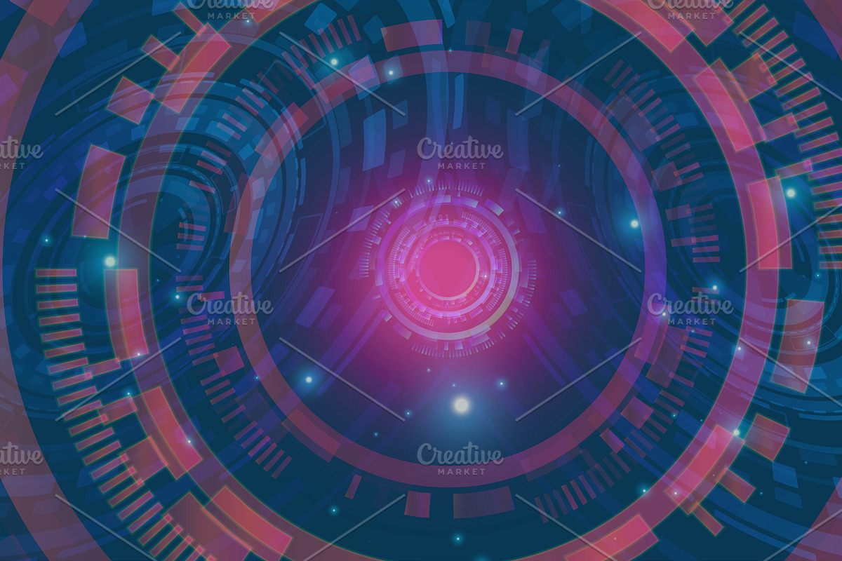 Abstract technology backgrounds, a Pattern Graphic by majcot (Photo 6 of 6)