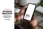 iPhone Mockup, an iPhone Mockup by UnicDesign (Thumbnail 1 of 11)