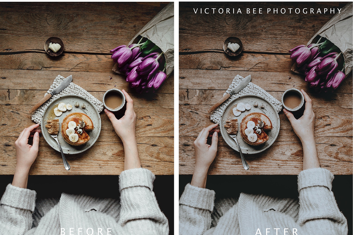DARK FOOD LIGHTROOM PRESETS, a Preset Add-On by Victoria Bee Presets (Photo 10 of 17)