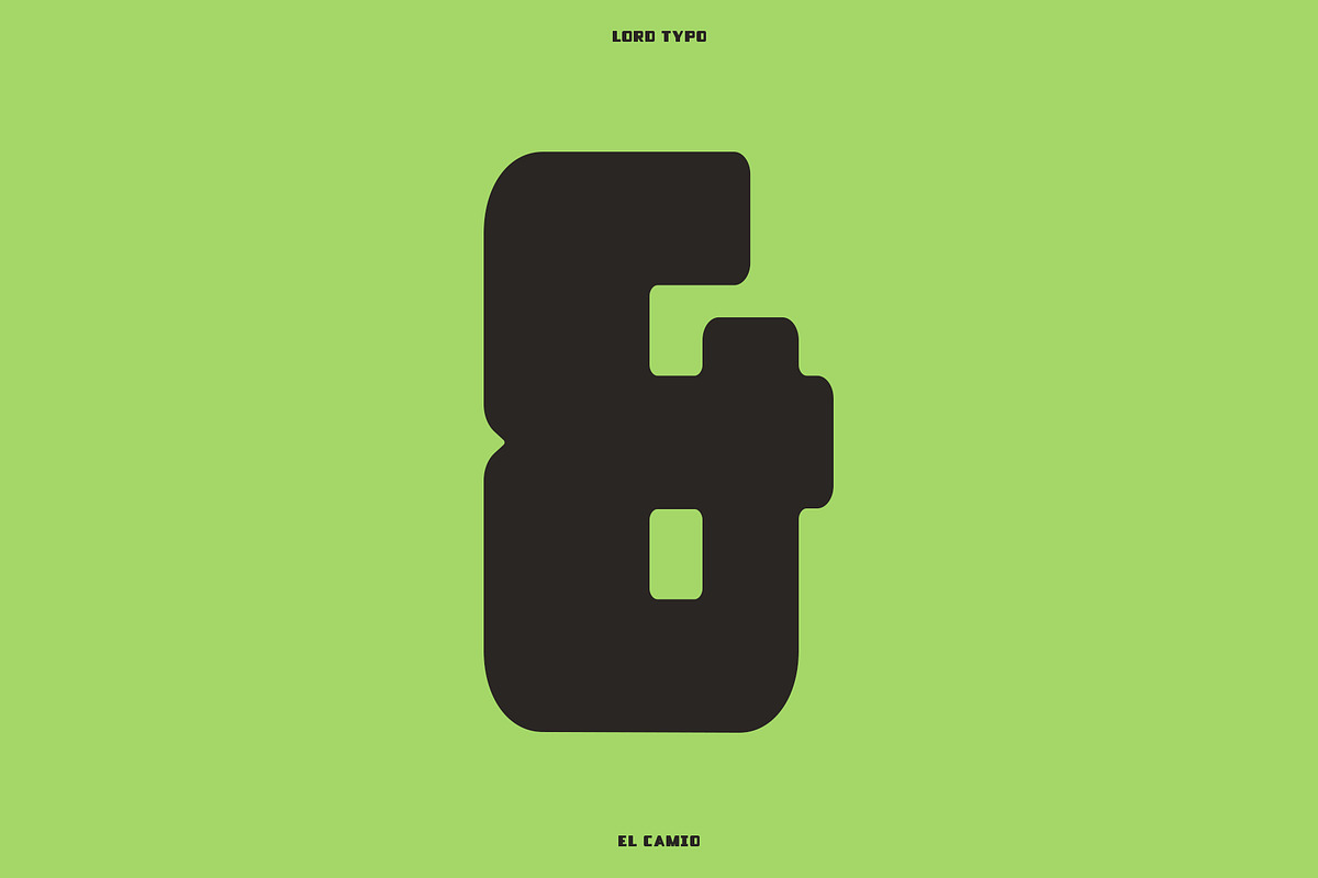 EL CAMIO — Retro/Modern Display Font, a Sans Serif Font by Mikey Weeks (Photo 11 of 12)