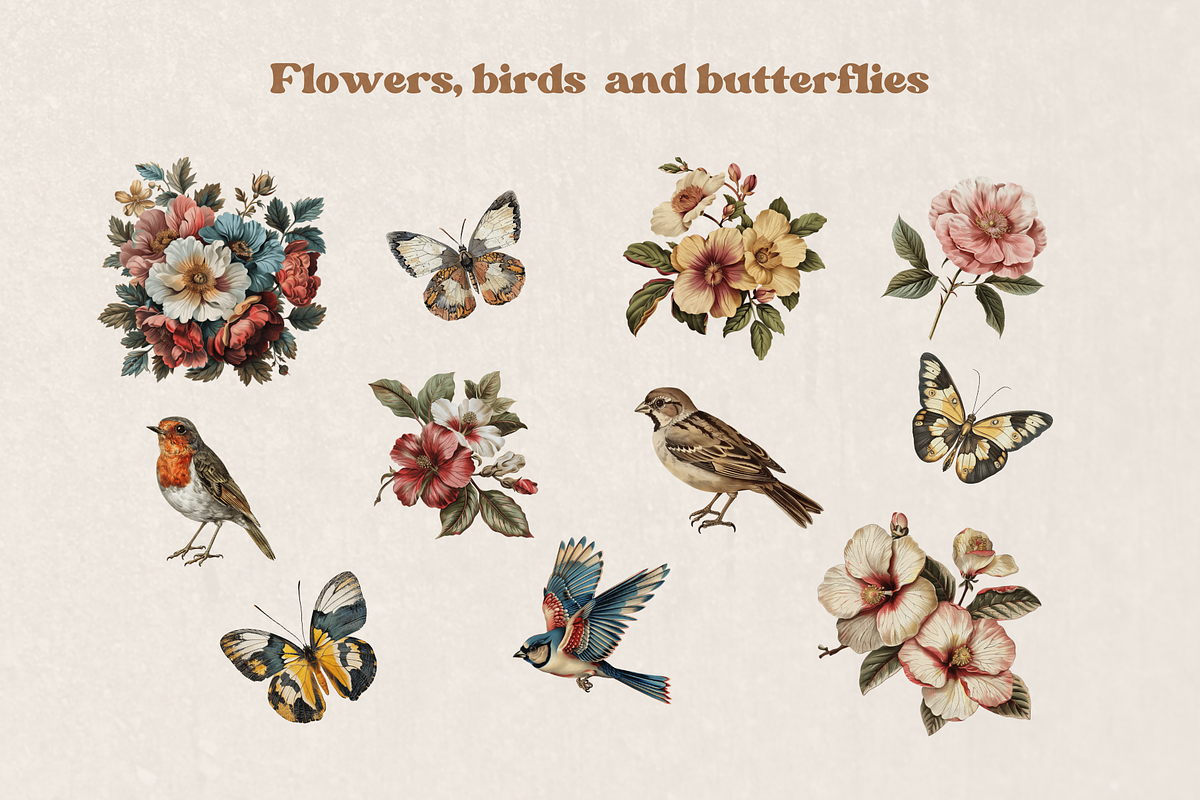 80 Vintage Collage Creator, an Object Graphic by Nova Studio (Photo 6 of 9)