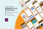 Taba Bank - UI KIT Mobile Banking, an App Template by Beside Std (Thumbnail 1 of 7)