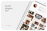 FRENCH Instagram Feed, a Social Media Template by Aprilea (Thumbnail 6 of 7)