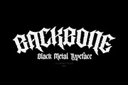 Backbone - Blackletter, a Blackletter Font by Ridha-38.lineart (Thumbnail 1 of 6)