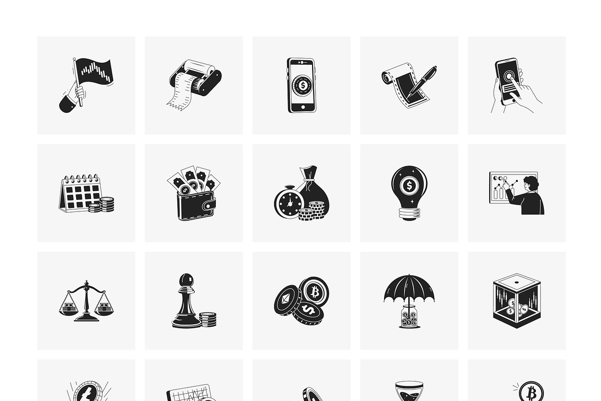 1350 The Doodle Vault, a Solid Icon by Vectors Market (Photo 29 of 30)