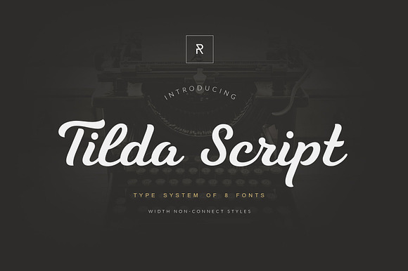 Tilda Script — stylish font family preview 8