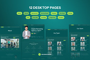Converiq - Digital Marketing Agency, a WordPress Template by SLAB! Design (Thumbnail 2 of 5)