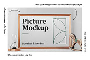 Picture and Poster Frame Mockups, a Print Template by MockupForest (Thumbnail 3 of 10)