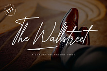 The Wallstreet - Signature Font