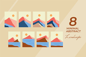Minimal Abstract Landscape Vector