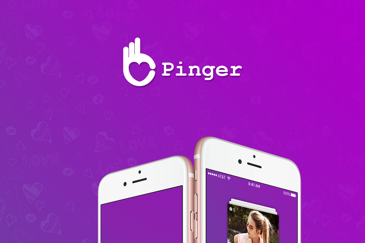 Pinger - Dating UI Kit, an UI Kit Template by hoangpts (Photo 2 of 5)
