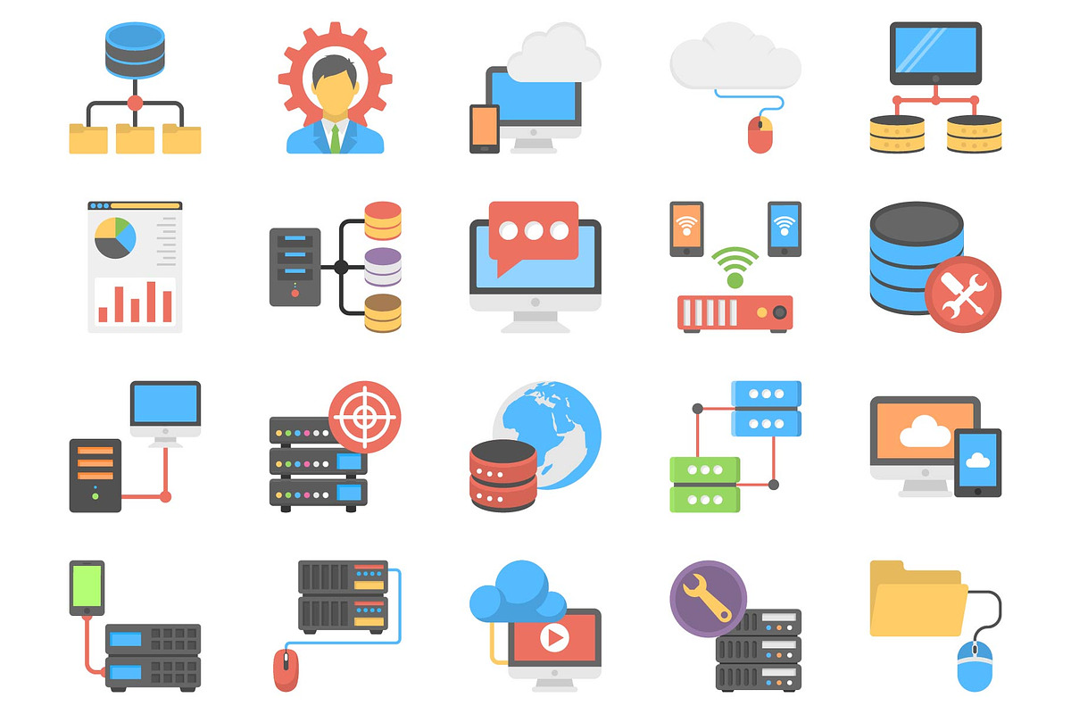 Essential Cloud Computing Icon Set., an Icon by Vector Portal (Photo 5 of 6)