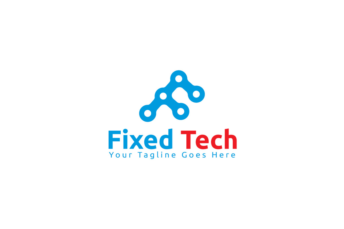 Fixed Tech Logo Template, a Branding & Logo Template by Logo20
