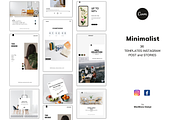 Instagram Stories & Posts Minimalist, a Social Media Template by Meoww_Design (Thumbnail 1 of 6)