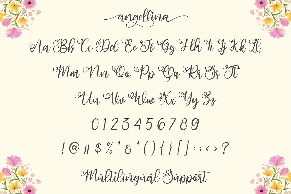 Angellina - Luxury Fonts preview 6